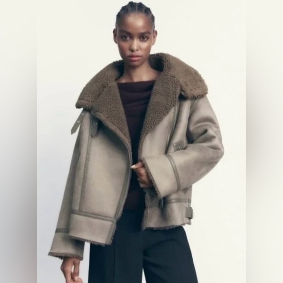 Zara Double Faced Jacket - Picture 1 of 2